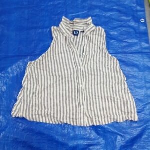 Gap Striped Sleeveless Women's Top
